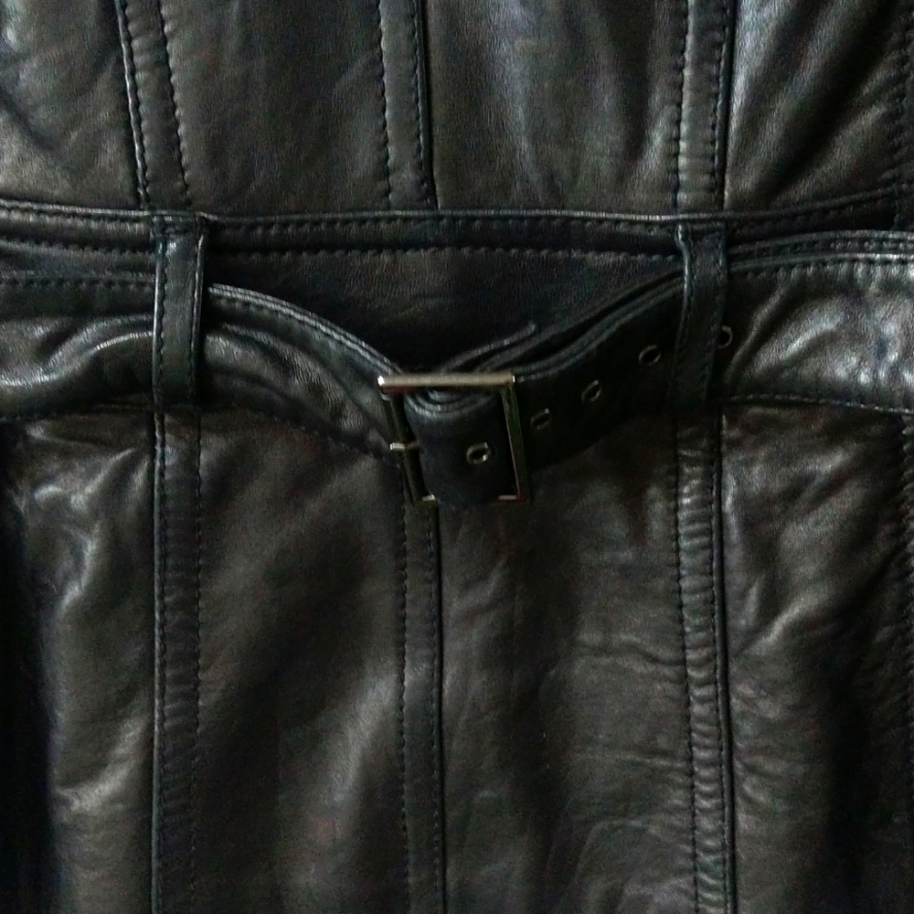 Jones New York Leather Jacket - Picture 6 of 11